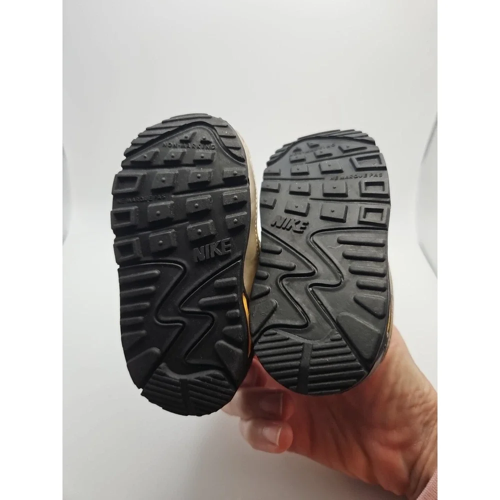 Nike Little Max 90 2007 (TD) Baby Toddlers Black 317053-171 SIZE 3.5 NEW